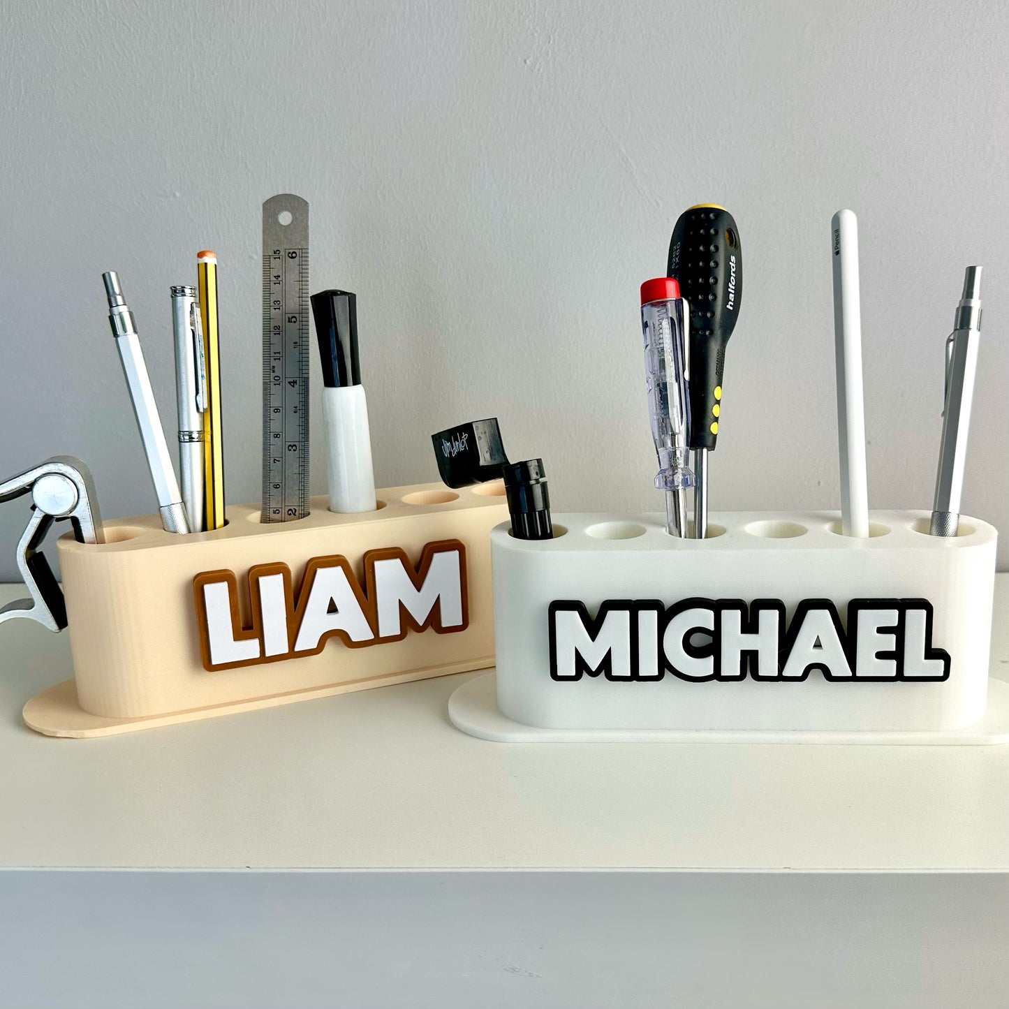 The Big Pickup Desk Tidy | Personalised Gift for Guitarists