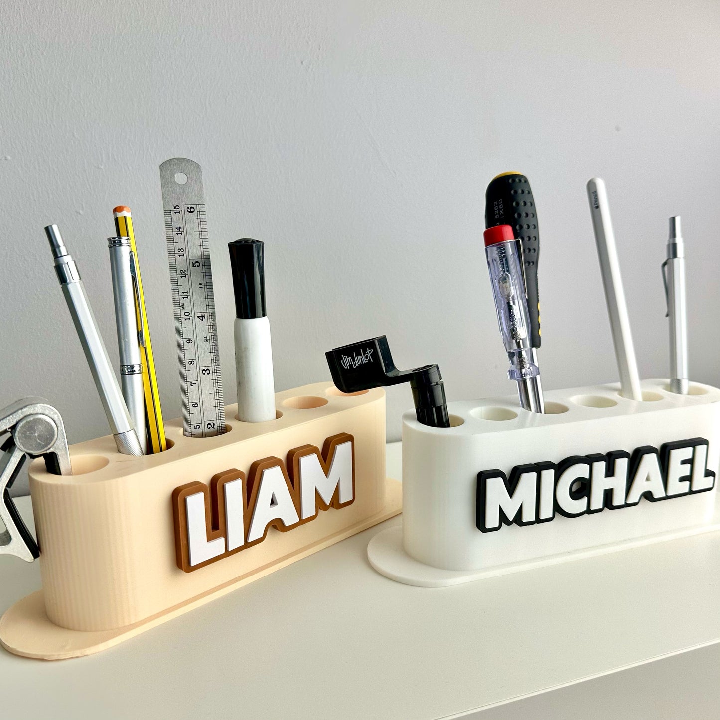 The Big Pickup Desk Tidy | Personalised Gift for Guitarists