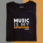 Music Lover & Musician T-Shirt | Music Is My Superpower