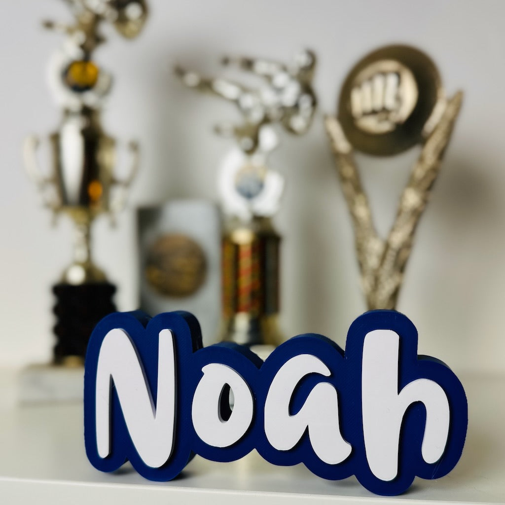 Personalised Name Plates Gift, Custom Desk Display