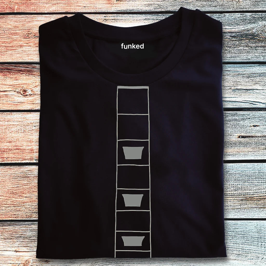 Guitar Shirt. Gift For Guitarists 'Les Paul inlay neck'
