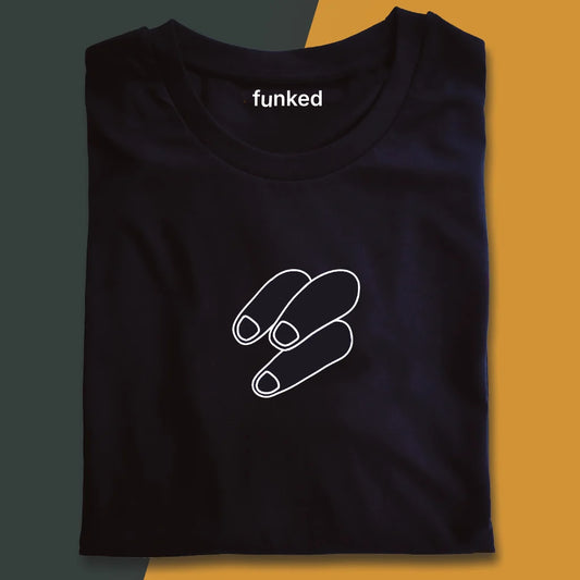 Three Fingers and the Truth Guitar Statement Shirt